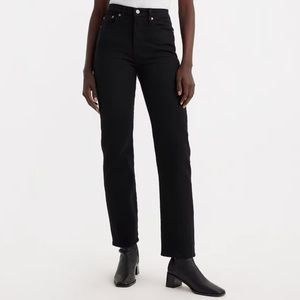 LEVI’S - Wedgie black jean size 6